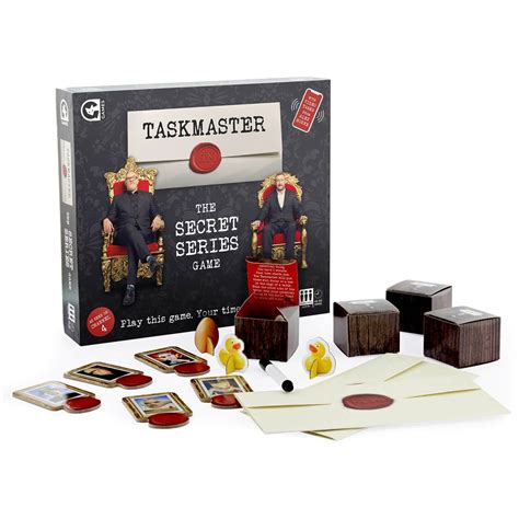 taskmaster secret series board game